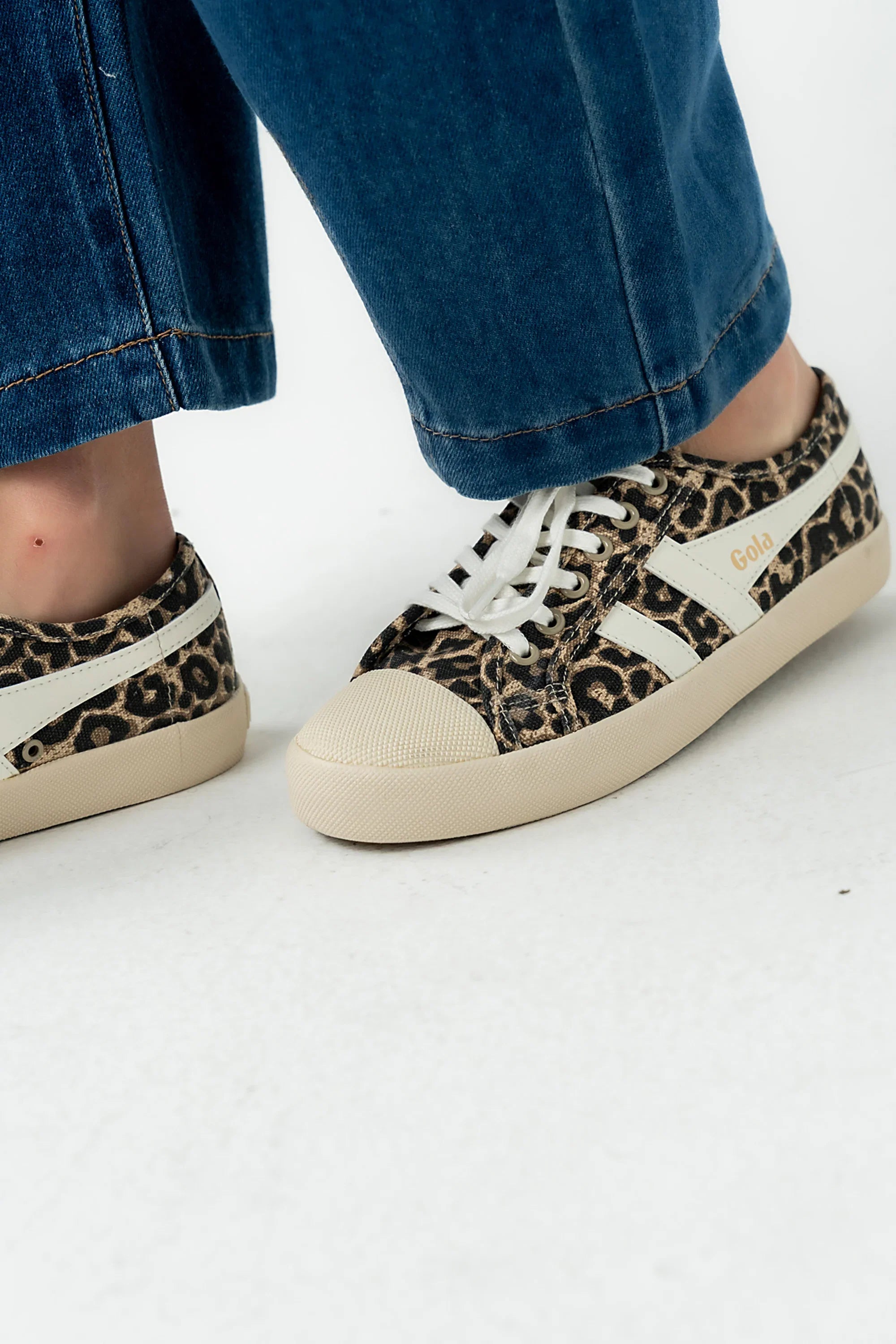 Gola Coaster Leopard Sneaker