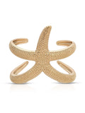 Starfish Hug Cuff Bracelet