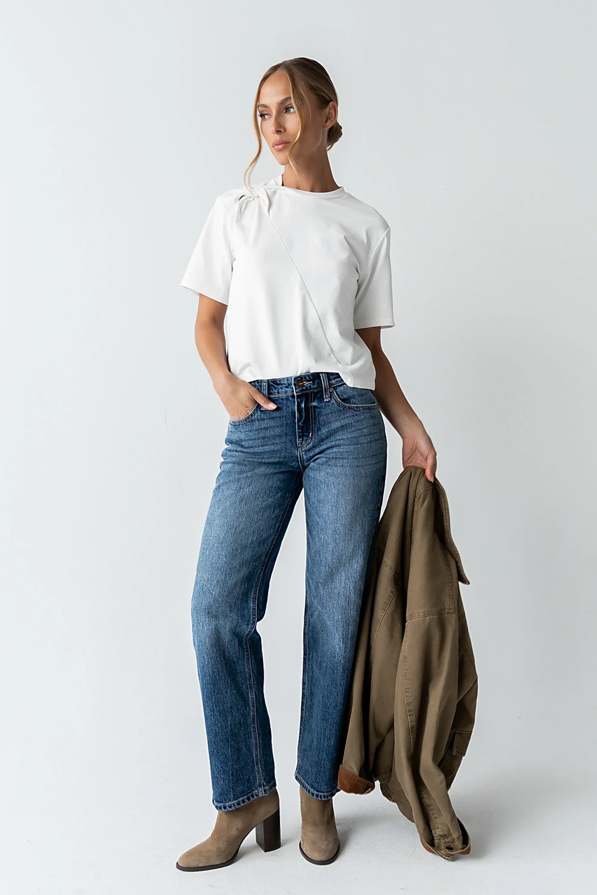 Rendall Relaxed Straight Leg Jeans