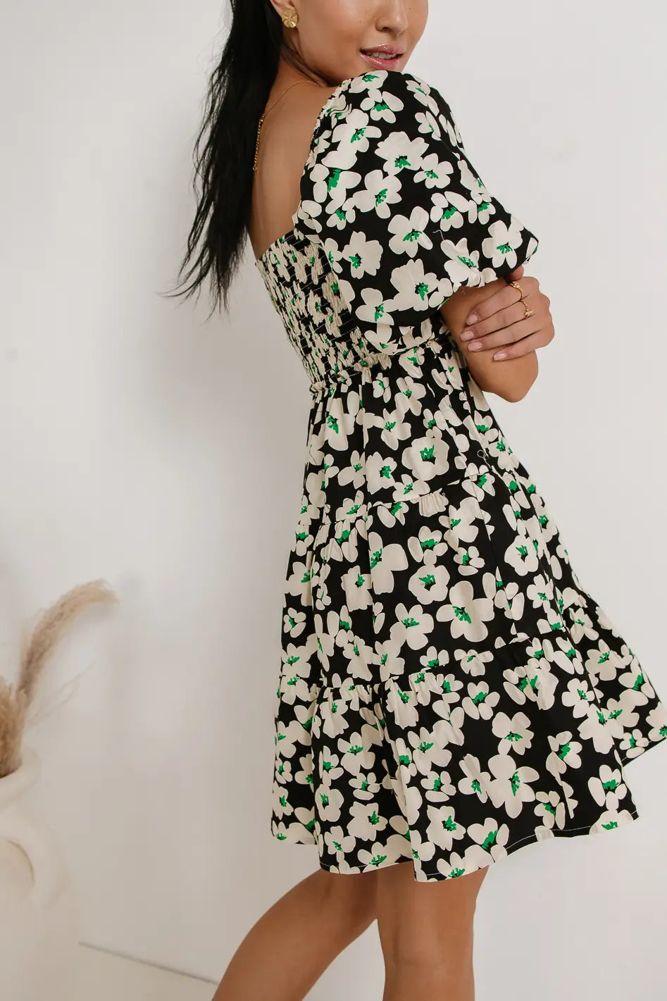 Lois Flowered Mini Dress FINAL SALE
