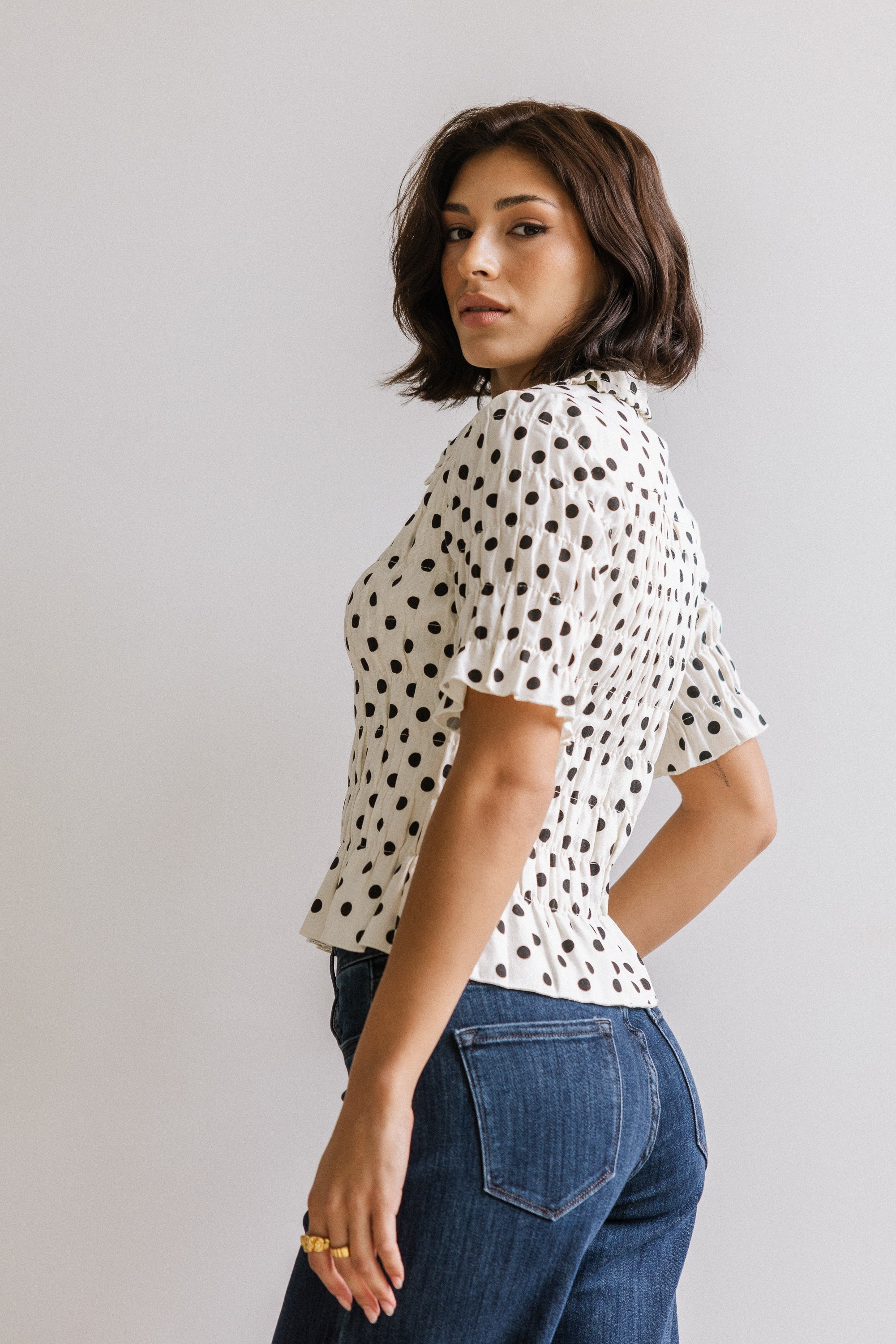 Rony Polka Dot Blouse FINAL SALE