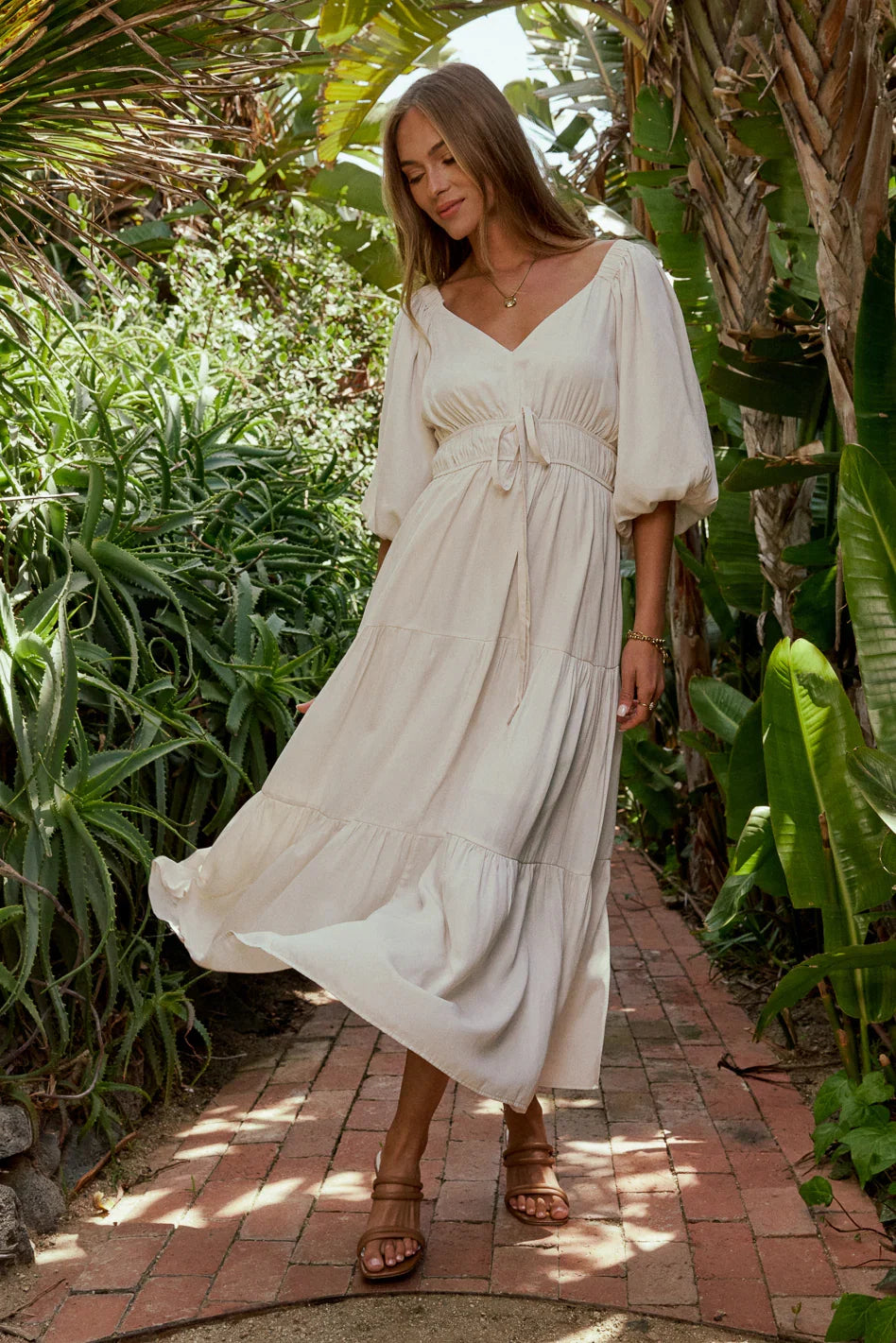 Kippa Tiered Midi Dress FINAL SALE