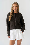 Valeria Oversized Sweater in Brown