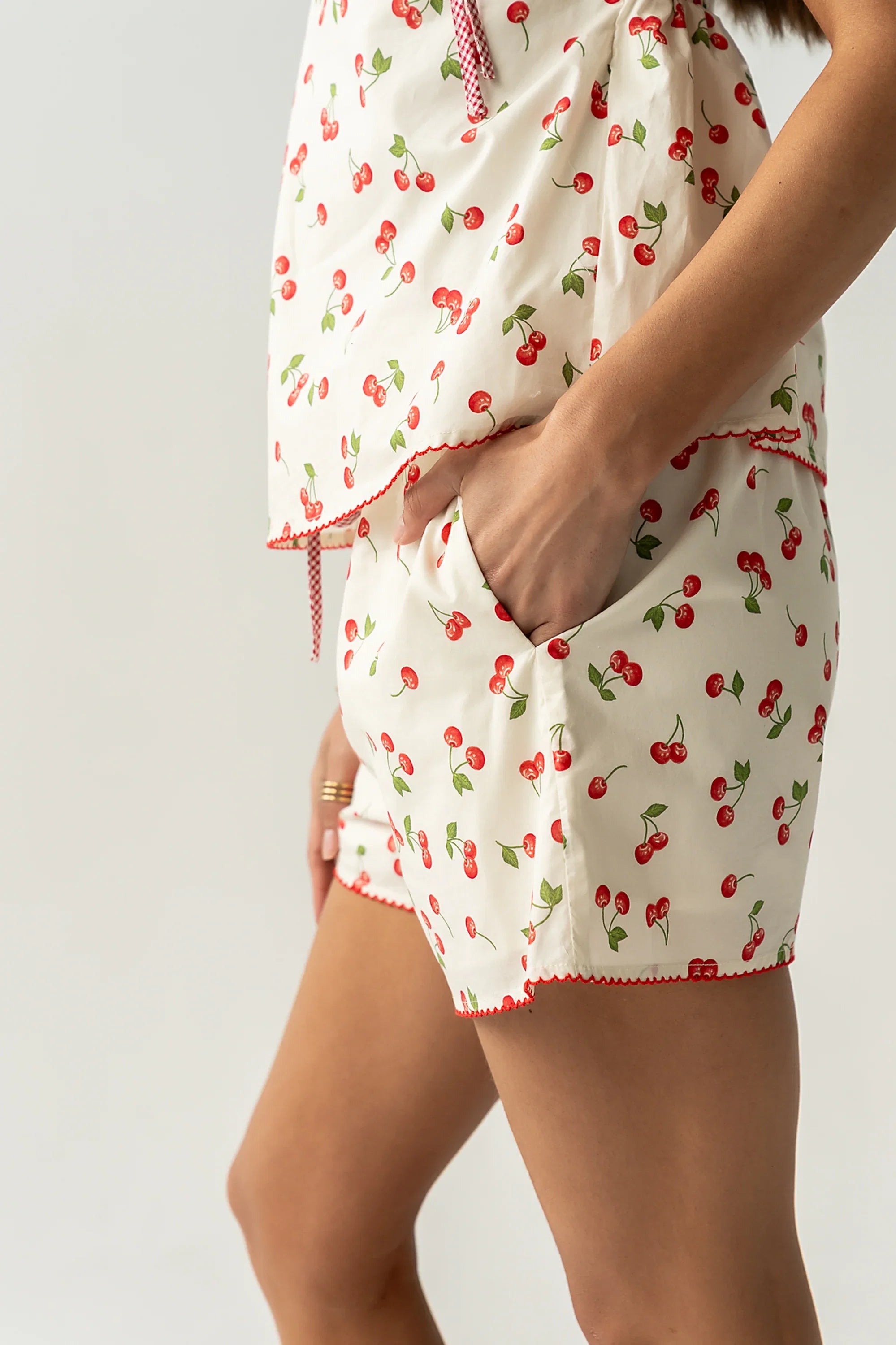 Casey Cherry Shorts