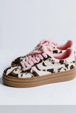 Steve Madden Dodge Sneaker in Cow Print FINAL SALE