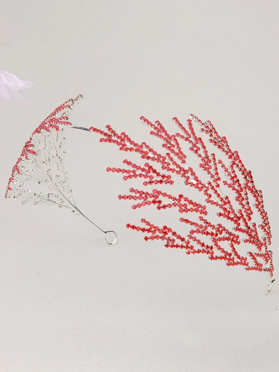 Metal Super Shiny Rhinestone Wide Headband Hair Accessories