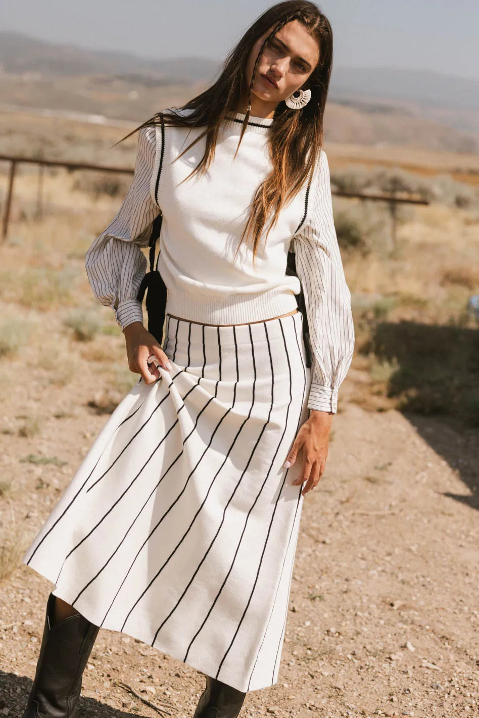 Winslow Knit Midi Skirt FINAL SALE