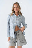 Jodie Plaid Button Up