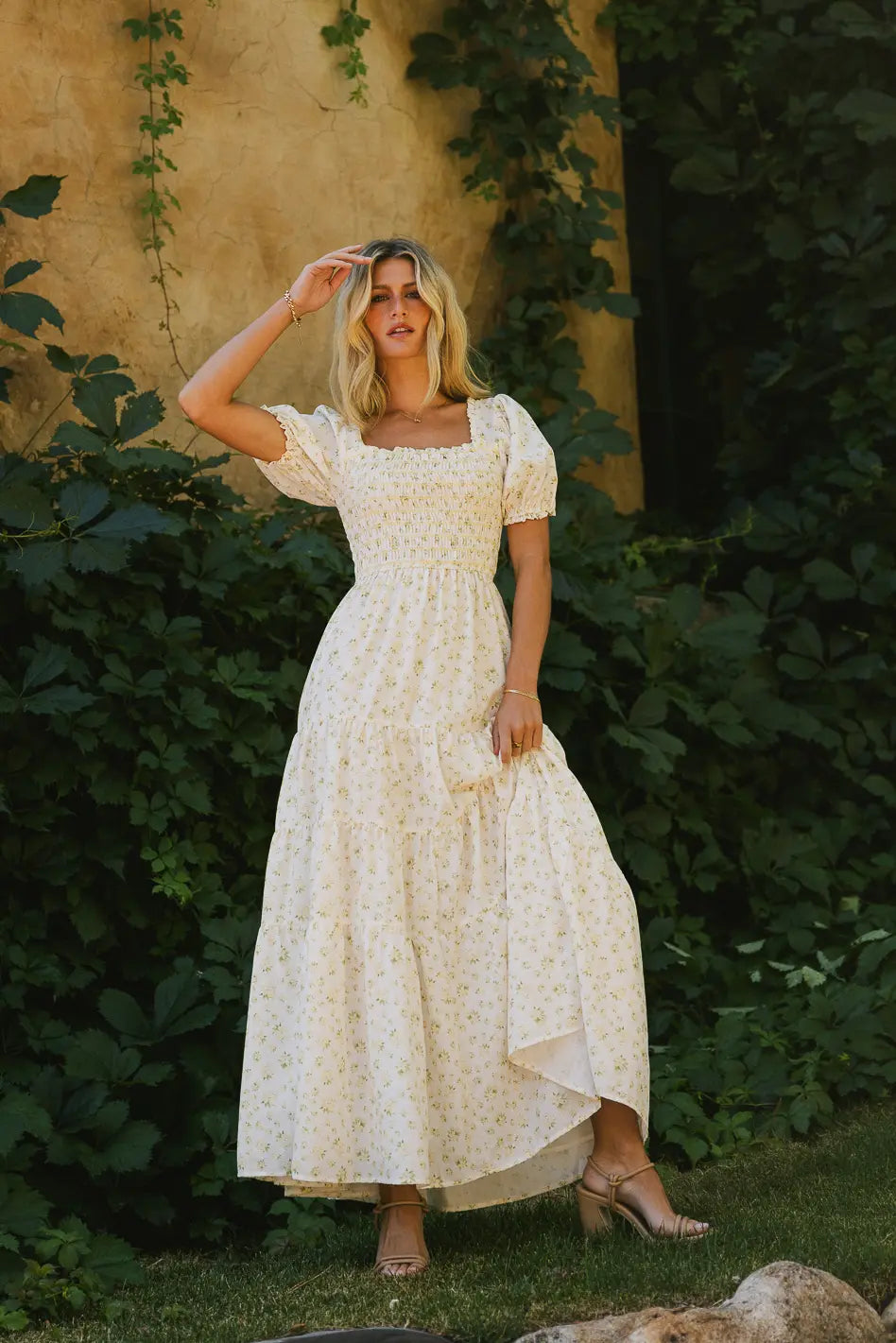 Sloane Smocked Maxi Dress FINAL SALE
