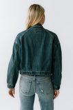 Rosette Denim Jacket