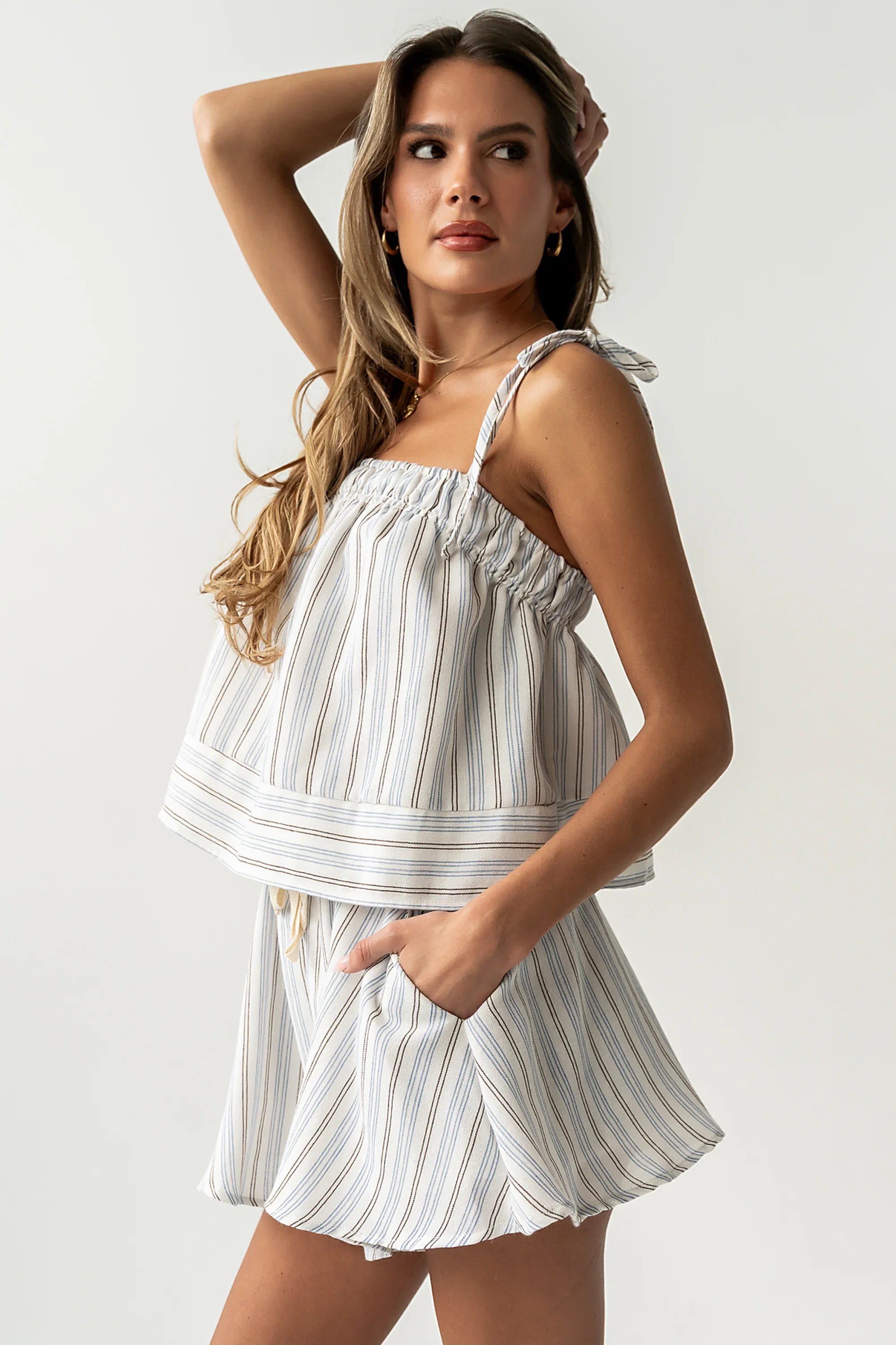 Harlie Striped Tank Top