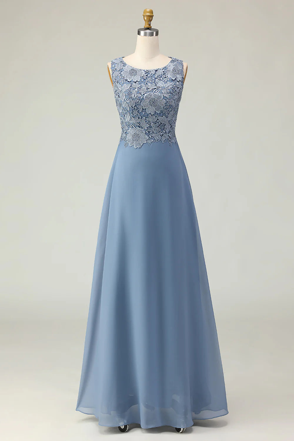 2 Piece Dusk A Line Appliqued Long Mother of the Bride Dress with Cape