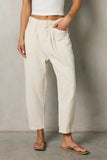 Rosie Tencel Loose Pants in Beige FINAL SALE