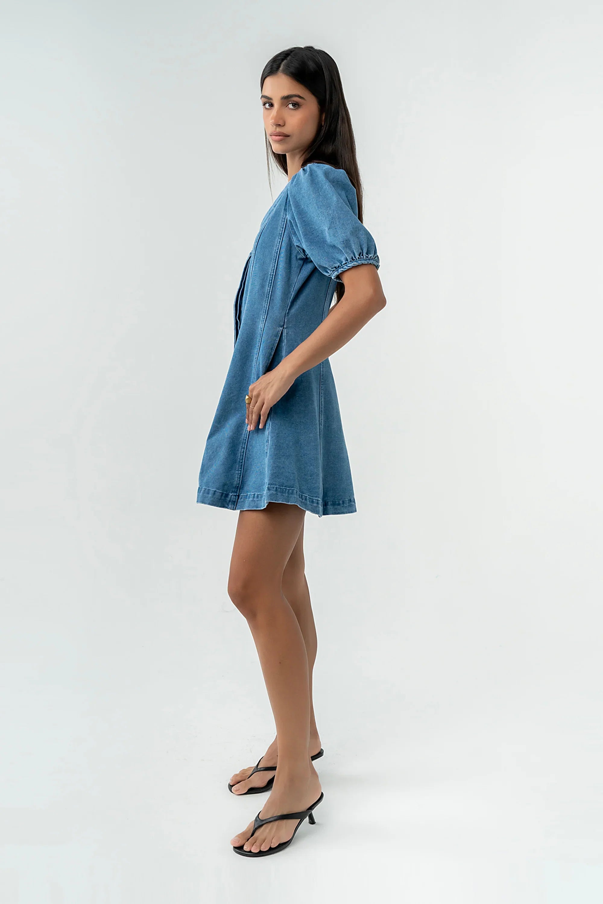 Correy Denim Mini Dress