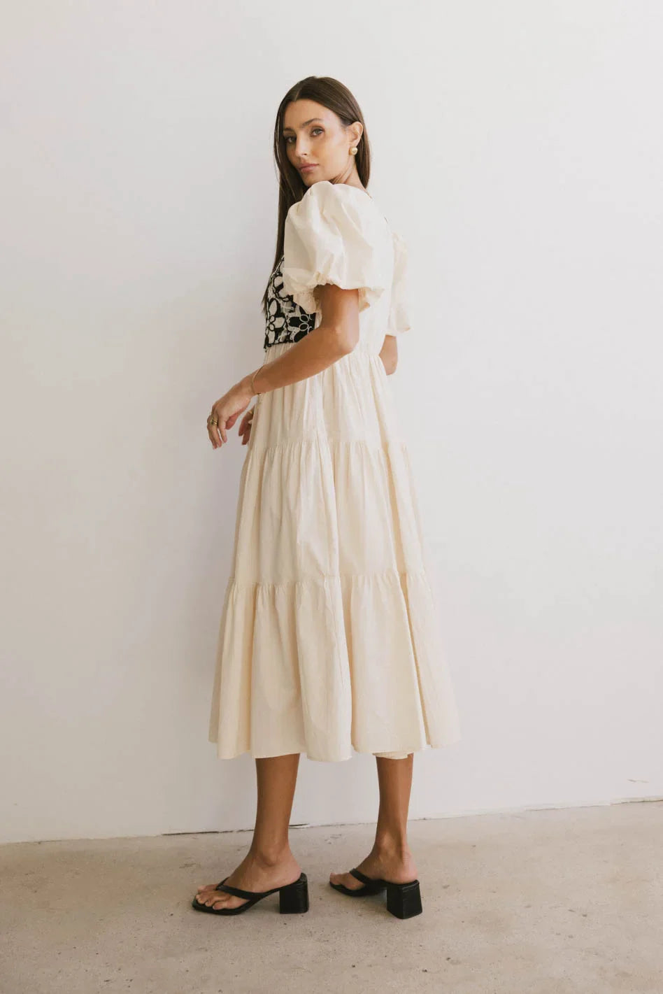 Joyce Crochet Bodice Dress FINAL SALE