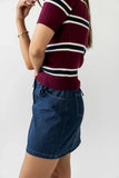 Saylor Denim Mini Skirt