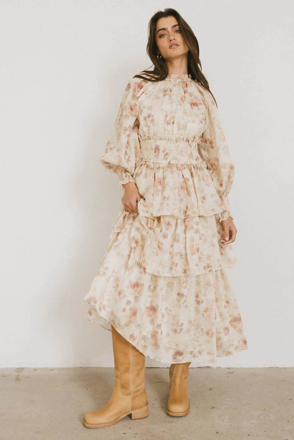Evangeline Tiered Maxi Dress FINAL SALE