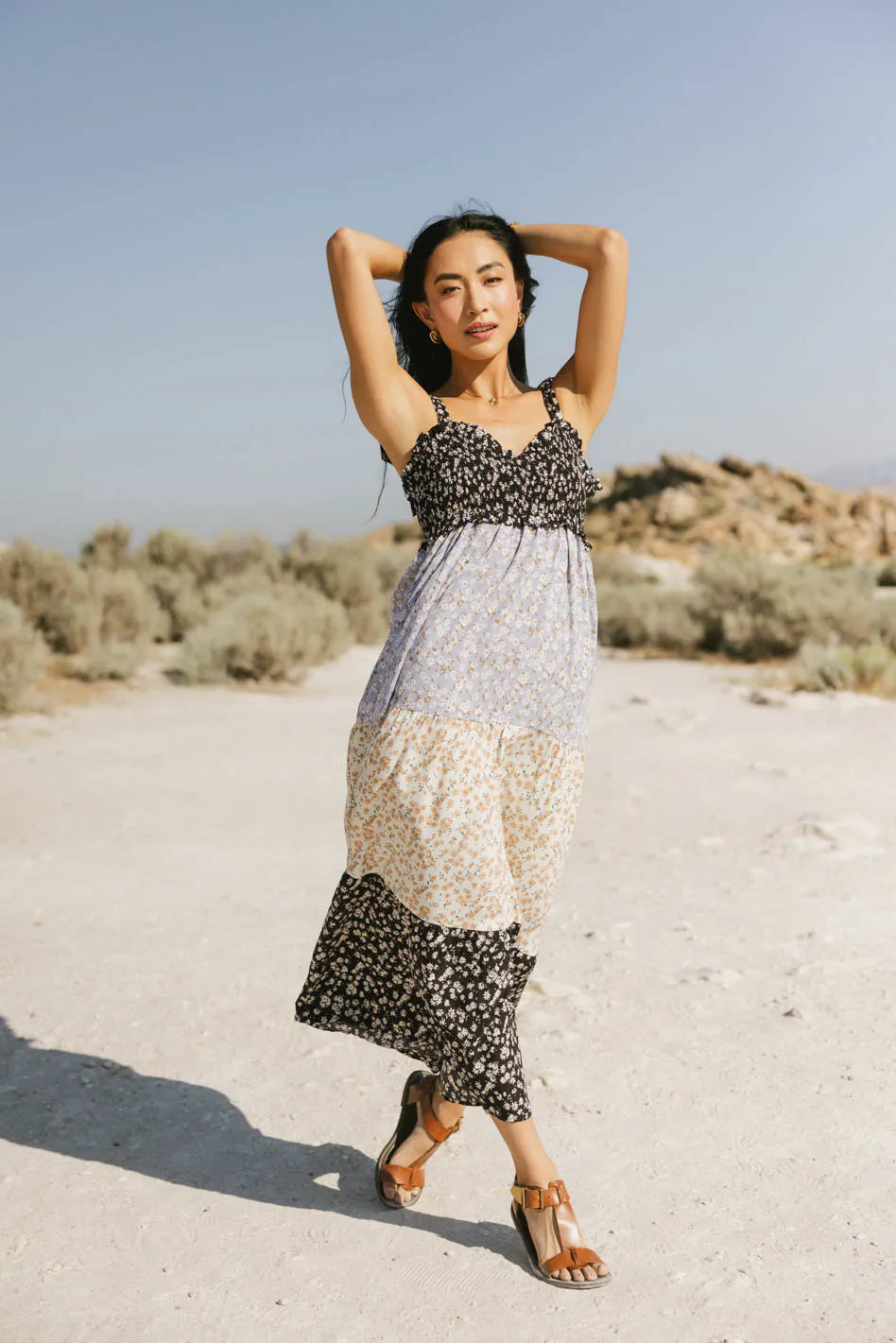 Secilly Tiered Maxi Dress FINAL SALE