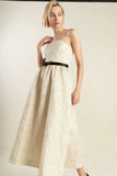 GET WHAT YOU NEED CHAMPAGNE MIDI DRESS FINAL SALE