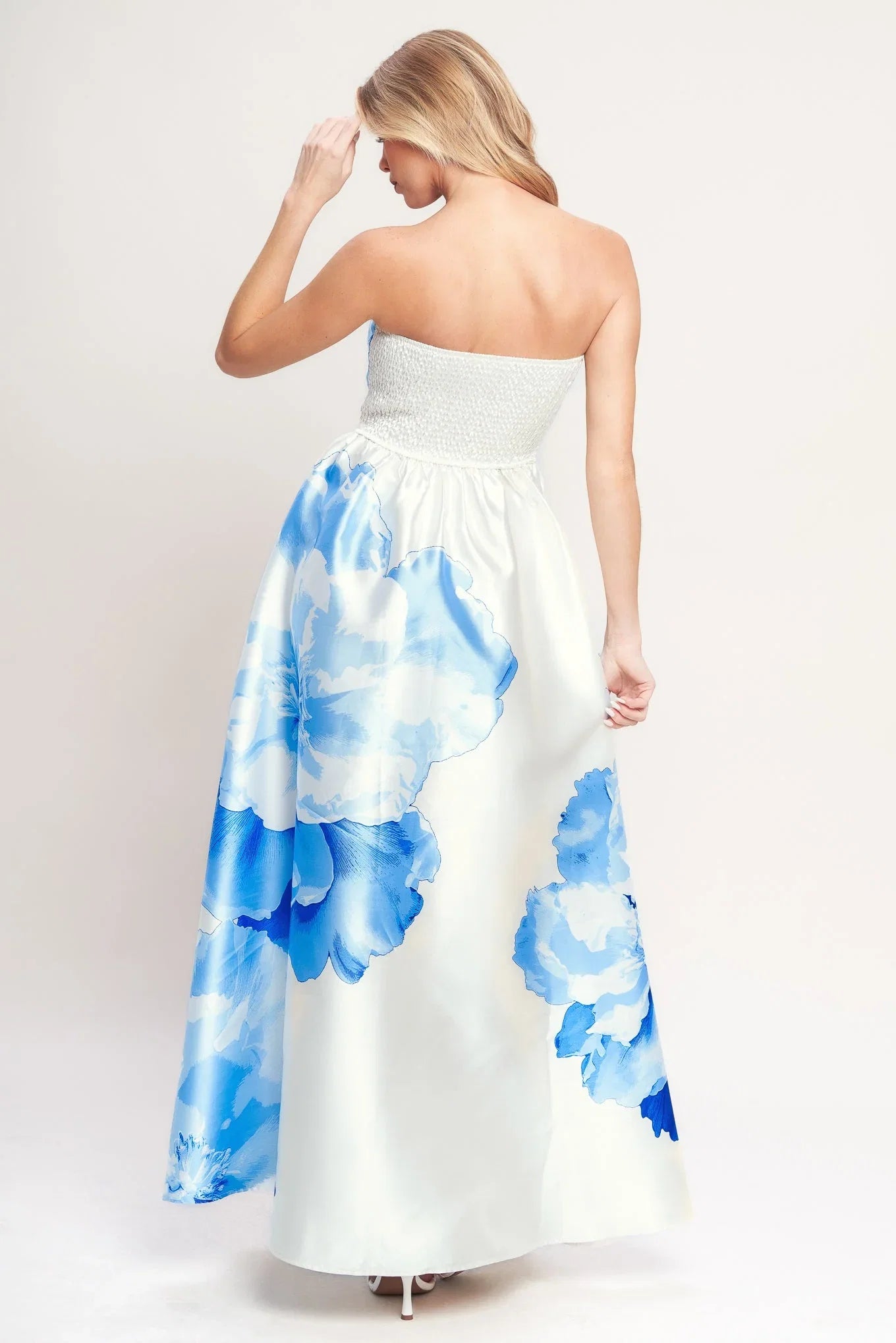 LUXE PEONY MAXI DRESS