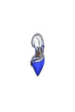 Pointed Toe Heels With Crystal Slingback Strap