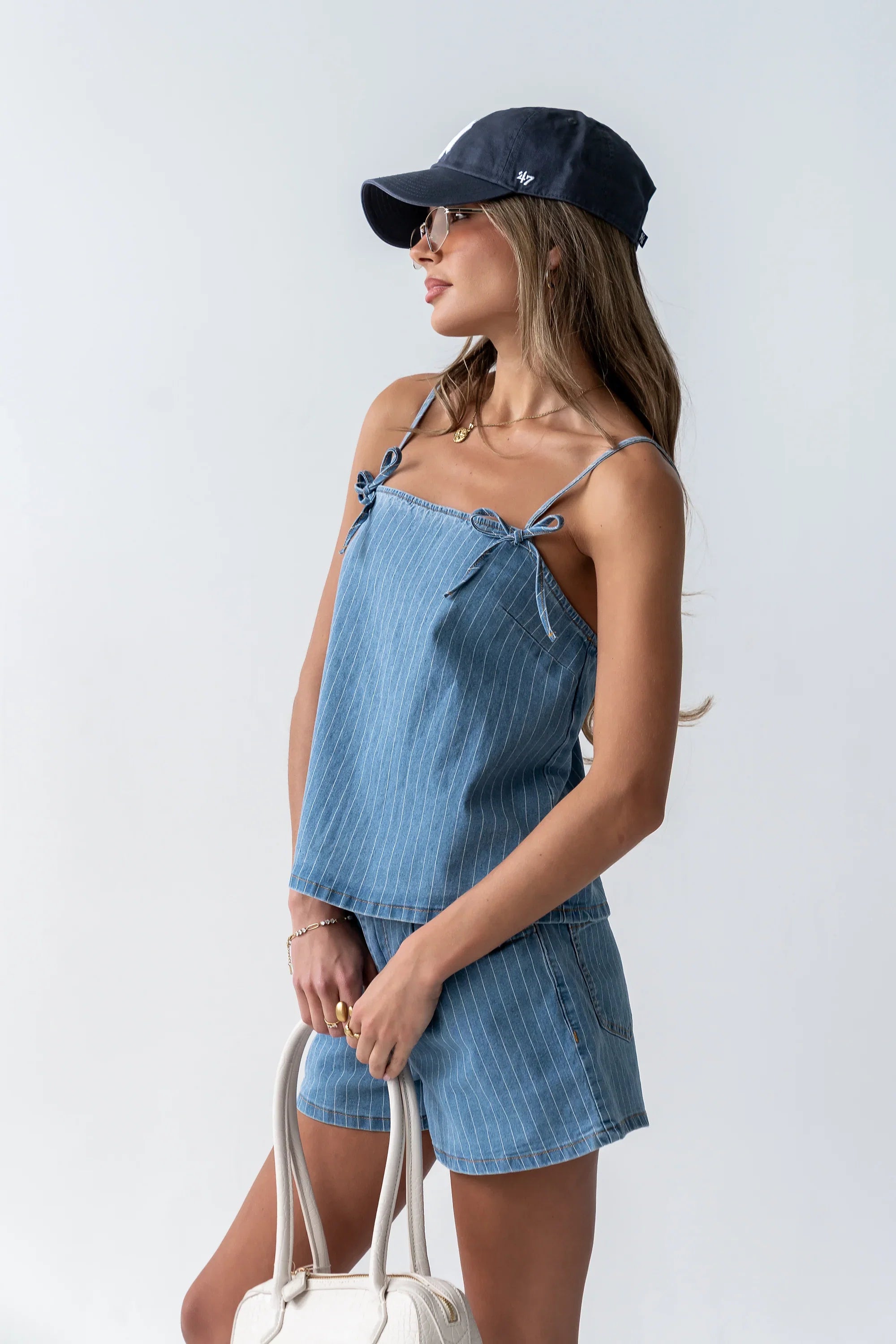 Marline Pinstripe Tank Top