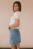 Kalista Denim Mini Skirt FINAL SALE
