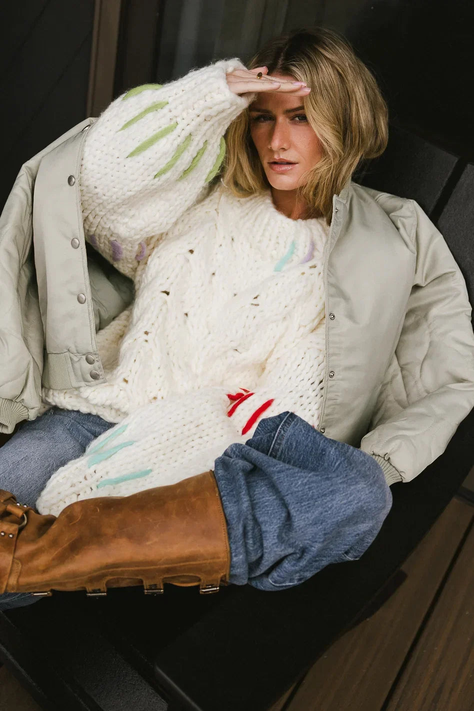 Danielle Knit Sweater FINAL SALE
