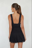 Quinley Drop Waist Mini Dress