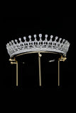 Silver Zirconia Wedding Tiara
